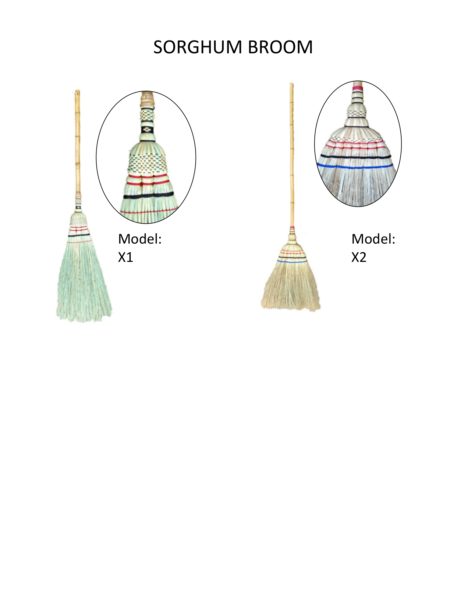 Sorghum/Millet Broom
